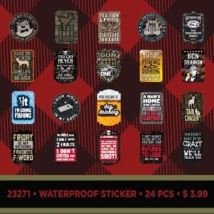 Novelty Inc 023271 Waterproof Sticker