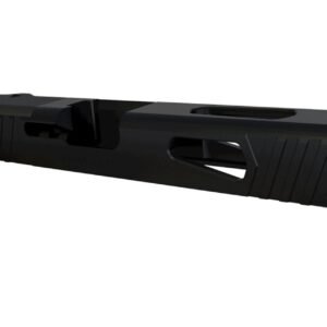 Rival Arms Match Grade Upgrade Slide for Glock 19 Gen 3 DOC Footprint Front and Rear Serrations – Black