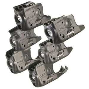 Streamlight TLR-6 Weaponlight Fits S&W M&P Shield White LED 100 Lumens Includes 2 CR 1/3N Lithium Batteries Black