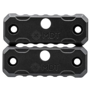 MDT, Exterior Forend Weights, .35lbs Each/.70lbs Total, Nitride Finish, Black, Case Hardened 1018 Steel, Fits M-lok, Includes (2) Individual Weights