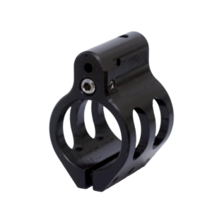 Wojtek Weaponry AR-15 Low Profile Infinite Adjustable Clamp-On Gas Black