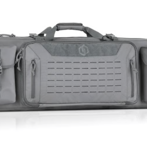 Savior Equipment Urban Warfare Double Rifle Bag – Suitable for Rifle Shotgun, w/ Backpack Strap, 36″ Long – Grey