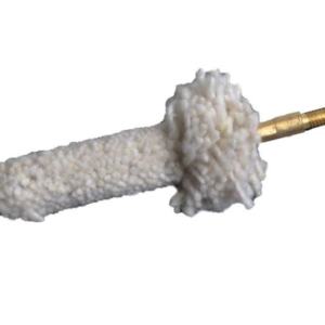 Breakthrough Clean Technologies AR-15 Chamber Mop Cleaning Swabs, .223 Caliber, 5.56mm Thru 79mm, 100% Cotton, White
