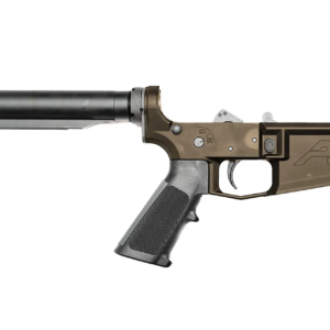 Aero Precision M4E1 Complete Lower Receiver w/ ALG QMS Trigger – Kodiak Brown