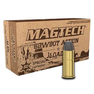 Magtech (44B) Cowboy 44 Special 240 Grain Lead Flat Nose Handgun Ammo – 50 Round Box