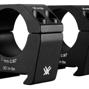 Vortex Optics Sport Riflescope Rings 1″ – Low (.80″)