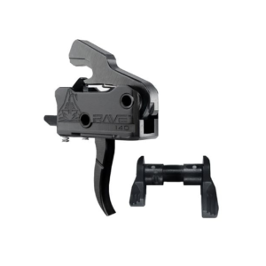 Rise Armament Rave 140 Curved Trigger w/ RA-6423 Black Ambi Safety Selector Combo Kit