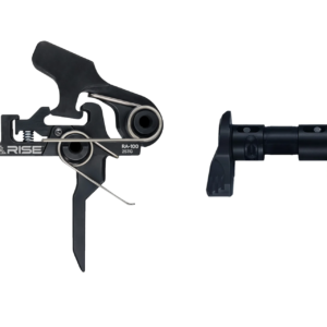 Rise Armament RA-100 Flat Two-Stage Trigger & RA-6423 Black Ambi Safety Selector