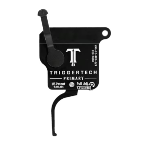 TriggerTech Remington 700 Primary Single Stage Straight Flat Black PVD Trigger