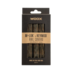 WOOX M-LOK & KeyMod Rail Covers (Set of 3) – Micarta Green