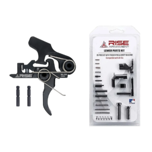 Rise Armament RA-100 Two Stage Curved Trigger w/ 12003 Lower Parts Kit