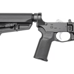 Noveske Receiver Lower Chainsaw N4 BLK Anodize Complete Installed- H2 Buffer B5 Bravo Stock BLK Type 22 P Grip NSS Trigger