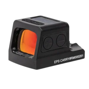 Holosun EPSCARRYGDMRS EPS Carry MRS Black Anodized 1x 2/32 MOA Gold Circle w/Dot Reticle