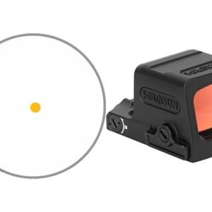 Holosun EPS Carry Enclosed Pistol Sight, 2 MOA, Gold Reticle, Black, EPS-CARRY-GD2