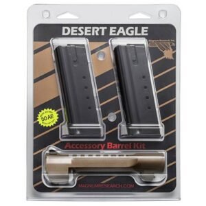 Magnum Research Desert Eagle .50 AE Conversion Kit 6″ with Brake Burnt Bronze Cerakote w/ 2x 7 Rd Mags 1:19 Twist