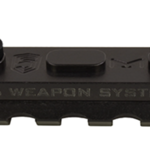 Phase 5 M-LOK 5-Slot Picatinny Rail Section – Black
