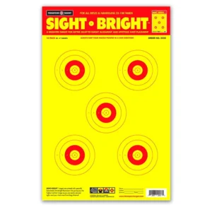 Thompson Targets 2222-30 Sight-Bright 12.5′ X 19″ (30 Pack)
