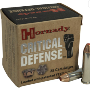 Hornady Critical Defense 357 Magnum 125 grain FTX 2 90500