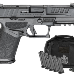 Springfield Echelon 4.0C Gear Up 9mm Pistol – 3x 15Rd + 2x 18rd Mags, CT Optic – Black