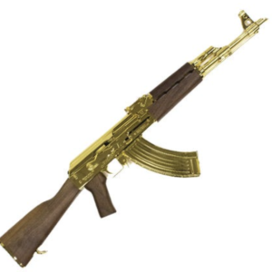 Zastava ZPAPM70 7.62×39, 16.25″ Barrel, 24K Gold Plated Barrel/Rec/Mag, 30rd