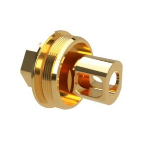 Tuna Cans 1-Piece Direct Thread Mount w/integrated Muzzle Brake – 5/8×24 .399 Bore