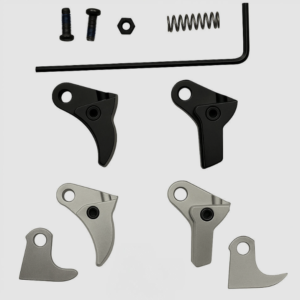 Dogwood Armory Aluminum G Spot V2 Forced Reset Trigger – Silver/Curved