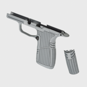 Tyrant CNC Sig Sauer P365 Snub Nose Grip Module – Grey