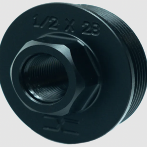 Faxon Stainless Steel Direct Thread to Hub Adapter – 1/2×28