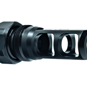 Faxon Firearms Muzzlok Stainless Steel Plan B Muzzle Brake – 5/8×24- .375″ Bore