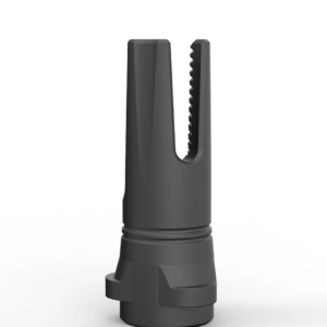 Breek Arms Scorch 3-Prong Flash Hider for 3QD 9mm 5/8×24 TPI
