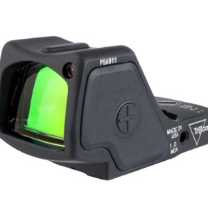 Trijicon 3200001 RMR HD Matte Black 1x 1 MOA Red Dot/55 MOA Circle Reticle, RMR Footprint