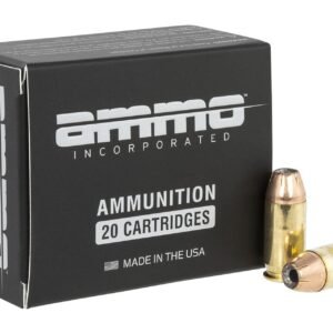 Ammo Inc .45 ACP 230 Grain Jacketed Hollow Point Ammo – 200 round case
