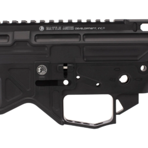 Battle Arms BATTLEARMS Ambidexterious Lower 7075-T6 Billet Receiver Set – Black Anodized Finish