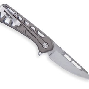 Buck Knives Trace Folder Small Gray Handle Tanto Blade