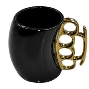 Camp CBG-M-1026 Brass Knuckle Mug Blk & G