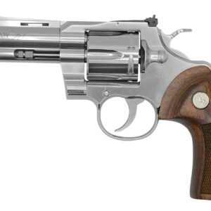 Colt’s Manufacturing Python 357 Magnum 4.25″ Barrel 6Rd – Silver