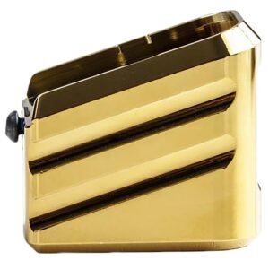Cross Armory CRG+0MEG19GD Magazine Extension Fits Glock 19/23/32 Gen 1-5 Gold Aluminum