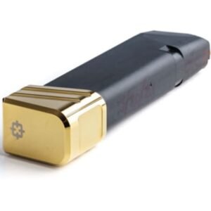 Cross Armory CRG+5MEG17GD Magazine Extension Fits Glock 17/22/31 Gen 1-5 5rd Gold Aluminum