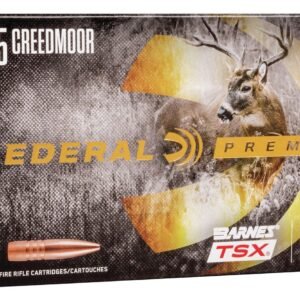 Federal P65CRDBTSX1 Premium 6.5Creedmoor 130gr Barnes TSX 20 Per Box
