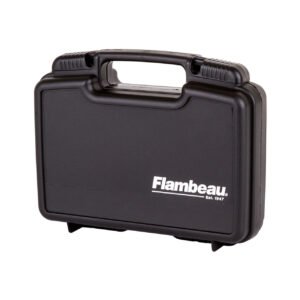 Flambeau 6445SC Safe Shot Pistol Pack Case Black Polymer Holds Handgun