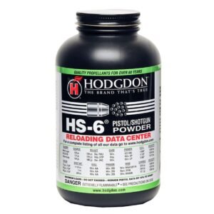 Hodgdon HS61 Smokeless Powder HS-6 Pistol/Shotgun Multi-Caliber 1 lb
