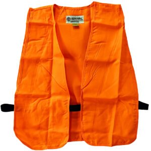 Hunters Specialties 02001 Safety Vest Small Orange Polyester