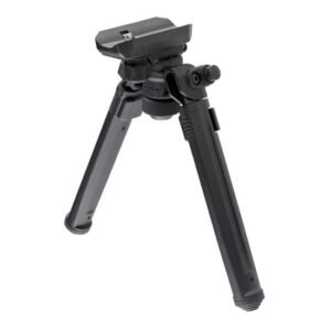 Magpul Industries Adjustable Bipod w/ Sling Stud Quick Detach Mount – Black