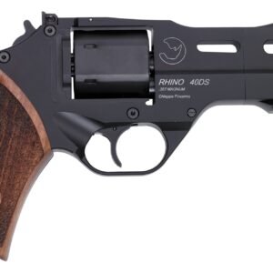 Chiappa Rhino 40SAR 4″ .357 Magnum Single Action Revolver – Black