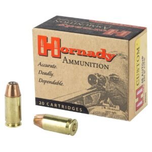 Hornady 9096 Custom 45 ACP +P 230 GR XTP Jacket Hollow Point Handgun Ammo – 20 Rounds