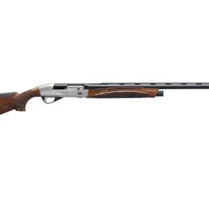 Benelli Ethos Sport 20ga 3″ 28″ AA-Grade Satin Walnut Brushed Nickel-Plated Receiver 4+1 Semi-Auto Shotgun 10455