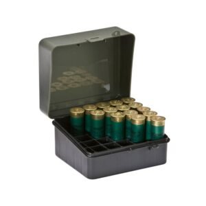 Plano 121701 12-Gauge Shot Shell Case, OD Green/Black