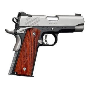 Kimber, Pro CDP II, Semi, 45 ACP, 4″, Rosewood Grips, Ambidextrous, Tritium Night Sights, 7 Rounds, CA Compliant