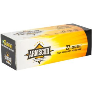 Armscor 22 lr 36 gr Rimfire Ammo – 50 Rounds