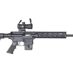 S&W 12723 M&P15 Sport OR 16.5″ 22 LR 10+1 Adjustable 6 Position Stock M&P100 4MOA Red/Green Dot A2 Flash Hider 2 Position Safety